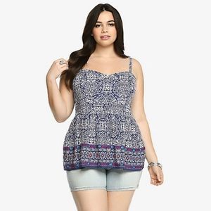 Torrid babydoll tank top 4X